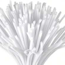 101pcs Multicolor Pipe Cleaner Set Including 100pcs Chenille Sticks With Step-By-Step Tutorial Video, Craft Pipe Cleaners, DIY Craft Flower Project Chenille Stem Holiday Decorations (Light Color Series) - Multicolor - View 12