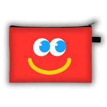 1 pieza de bolsa de almacenamiento de expresión creativa, con un diseño de moda. Con un diseño elegante, es adecuada para fiestas de vacaciones, regalos de Halloween, uso diario, etc.