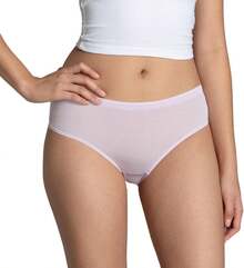Fruit of Loom Beyondsoft - Ropa Interior para Mujer, súper Suave, diseñPensando en la Comodidad, Disponible en Tallas Grandes - Brief - Mezcla de algodón - 12 unidades - Ver 4
