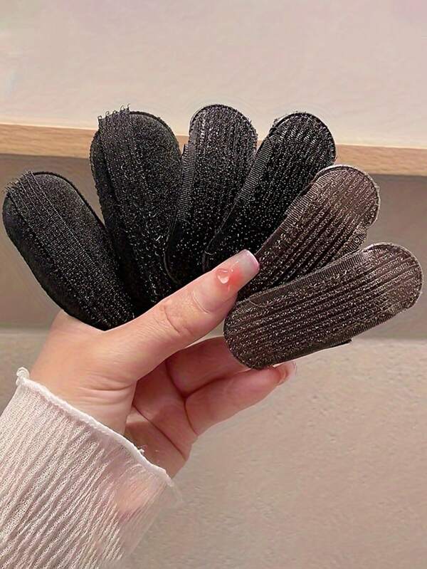 2/4pcs Hook And Loop Hair Clips, Hair Styling Clips For Bangs And Flyaways, Hair Accessories For Women