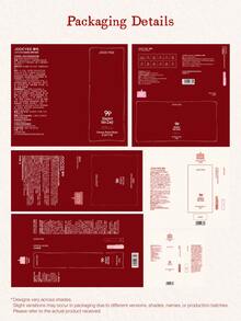 JOOCYEE Happy Me Day Multi-Purpose Cream C06 Cinnamon Tea Limited Edition Birthday Celebration Series, All-In-One Matte Natural Long-Lasting Low Saturation Lipstick, Lip Gloss, Blush - Trà quế C06 - Xem 10
