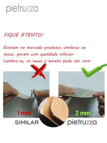 Piso Vinílico Pietruzza Autoadesivo - 45,7 X 45,7 - 2mm - 1 Peça - Branco Ceará - Visão 3