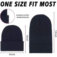 Women Beanie Hat - Red - View 2