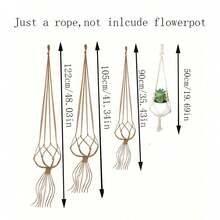 4pcs Different Size Hanging Flower Basket Brackets For Garden Flower Pot Net Basket - Color 1 - View 8