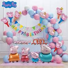 Hasbro 79件套官方授权小猪佩奇家族气球套装，可爱卡通风格手链装饰，嘉年华派对拍照道具，圣诞节和生日礼物 - YJ-XZPQ-001 - 查看 7