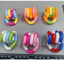 1/2/3/5/8/10/12/18/25 件感官玩具，适用于自闭症成人减压玩具扭转玩具颜色可自由搭配，坐立不安玩具，坐立不安，感官玩具