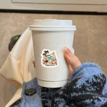 500 ملصق معالم سياحية، ملصقات DIY مناسبة للأجهزة المحمولة والحواسيب والهواتف والزجاجات والأكواب والأجهزة الإلكترونية والهدايا وديكور الغرف والمنزل والمرايا والفن والديكور الخاص بالأعياد والمناسبات كالميلاد والكريسماس