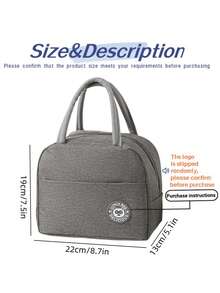 Lunch Box, Breakfast Cup, Oatmeal Cup, Yogurt Cup, Porridge Pot, Bento Box, Portable, With Lid, Spoon And Silicone Handle, Food Container, Sealed Food Storage Cup, Lunch Box Bag, Lunch Bag, Suitable For Office Workers, Students, Families, Offices, Travel, Back To School, Outdoor Camping Picnic