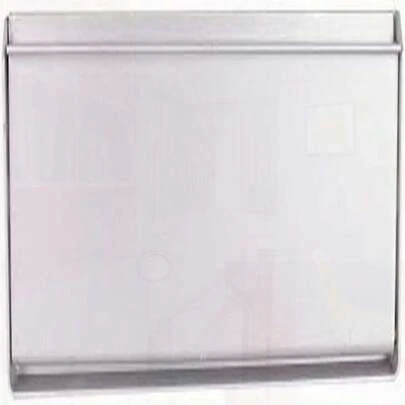 10" X 3" Inch Flap Letter Plate Mail Slot For Front Door - Aluminium Silver, Front Door Application, Durable Material