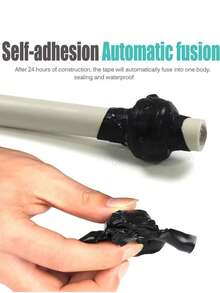 Water Pipe Leak Repair Tape Self-Adhesive Strong Waterproof Tape Water Pipe Leak Winding Repair Silicone Rubber Leak Stop Tape