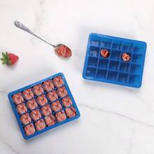 1 Tbsp Silicone Freezer Molds Perfect For Storing Garlic Herbs Ginger Pesto Tomato Paste Lemon Juice Vegetable Purees Purees And More Silicone Food Freezer Tray Blue 4 Pack - Blue4Pack - Xem 5