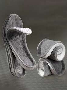 1双加厚仿4D云鞋垫，保暖内衬，温暖舒适，温度调节，吸湿排汗，适用于雪地靴和靴子 - 彩色 - 查看 7