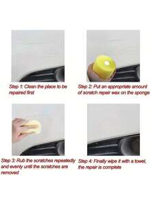 Car Scratch Remover - Instant Paint Repair, Quickly Remove Scratches & Scuffs, Ideal For All Car Paints, Car Scratch Repair|Instant Paint Fix| Finish, Car Scratch Repair Kit