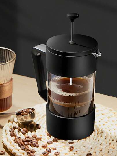 Coffee Pot, French Press Coffee Filter, Tea & Coffee Maker, French Press Coffee Maker, Multi-Function Tea & Coffee Brewer, French Press Pot, Residue Separation, Concentrated Coffee Extractor