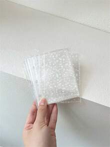 1Pc Single Shell/10Pcs Card Booklet 3 Inch Photocard Holder Binder Collect Book PVC Idol Pictures Storage Book Chasing Stars Photo Card Album School Stationery