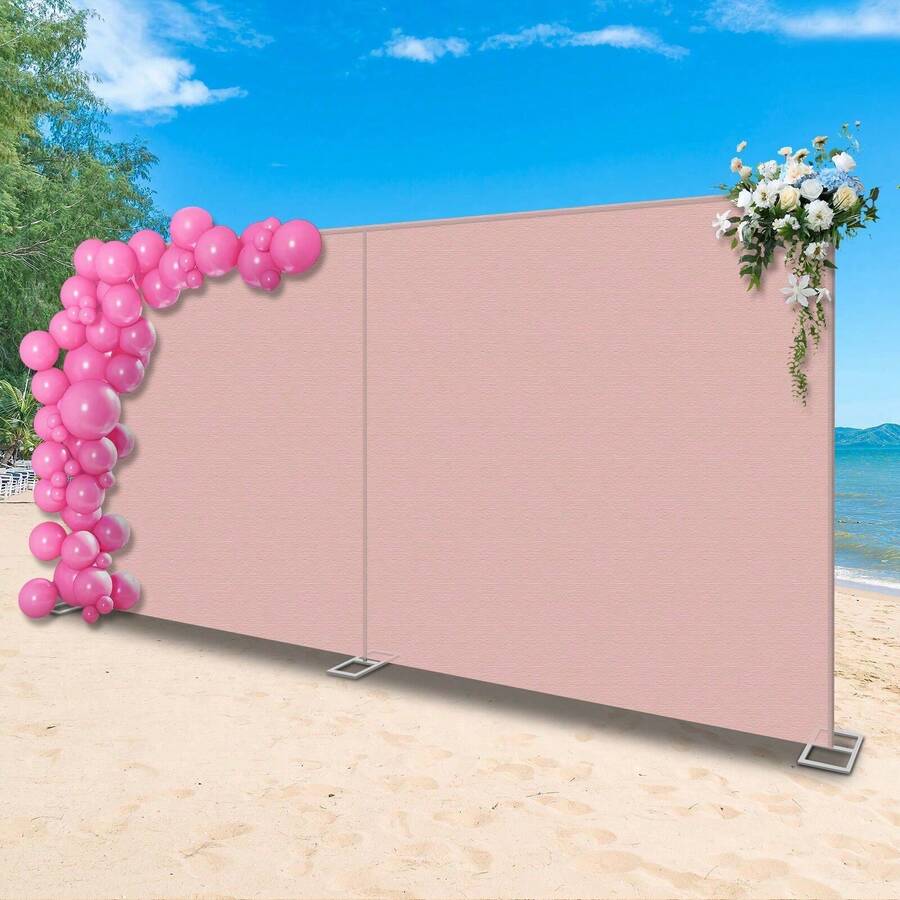 Party Backdrops - Silver - View 1