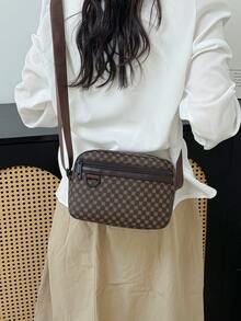 时尚个性女士单肩斜挎包，搭配港式迷你斜挎包 - 彩色 - 查看 6