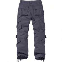 Men's  Cargo Pants - 6053 Gray - View 4