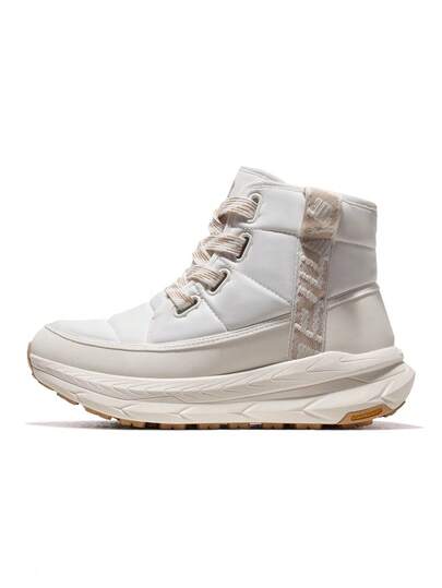 CAMEL CROWN 女士雪地靴，保暖内衬高帮运动鞋，秋冬季防滑防水鞋