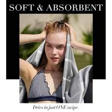 Giant Huge Thin Boho Throw Blanket Turkish Beach Blanket Towel Jumbo Extra Large XL XXL Big Oversized Outdoor Picnic Accessories Airplane Travel Essentials Camping Gears Must Haves Yard Yoga Mat Aqua - ThinnerGrey172x36英寸 - 查看 7