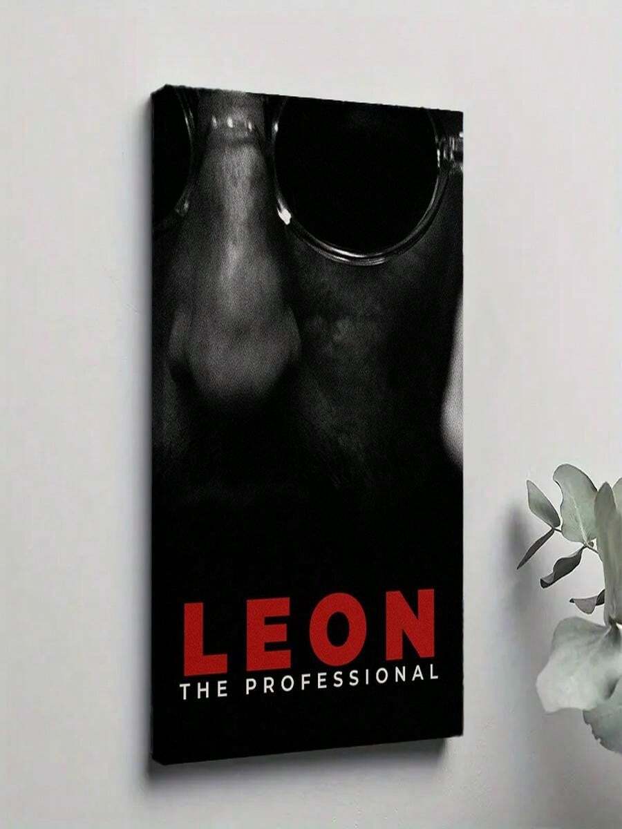 1PC Framed 30*40cm(12*16inch)Or40*60cm(16*24inch) Classic Movies Leon Killer Not Too Cold Film The Uncle And Loli Poster Print Wall Art Pictures Canvas Painting Room Home Decor (18)