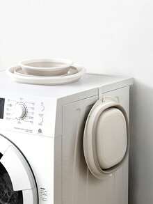 1pc Portable Foldable Washbasin, Foldable Sink Basin, Outdoor Wash Folding Basin, Home Bathroom Wash Basin, Large-Capacity Folding Basin For Car Washing, Kitchen Vegetable Wash Basin, Multi-Purpose Folding Basin, Can Be Used To Wash Vegetables