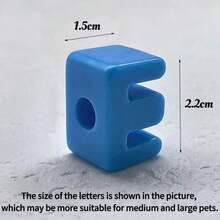 1pc Customized Colorful Pet Necklace, Fashionable Pet Necklace, Customize Your Pet's Name, Unique Necklace For Your Pet, Creative & Cute Christmas Pet Necklace, Creates Holiday Atmosphere, Adjustable Size, Prevents Pet Loss, Great Gift For Your Pet - Red - View 7