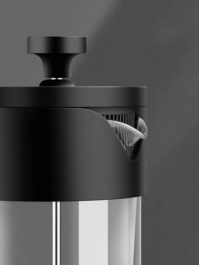 Cafetera. Filtro de prensa francesa para café. Preparación de té y café. Cafetera de prensa francesa. Olla todo en uno para preparar té y café. Prensa francesa. Separación de sedimentos, extractor de café concentrado.