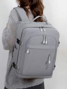 myco bags Viz Air 40x30x20厘米可转换式个人物品/随身行李/旅行背包，适合短途旅行，便携，男女通用纯色，旅行/拉杆/符合TSA规定的飞机背包，书包，返校礼物 - 彩色 - 查看 9
