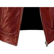 Men Slim Fit Motorcyle Leather Jacket Zip-Up Windbreaker Leather Jackets Lightweight PU Vintage Biker Coat