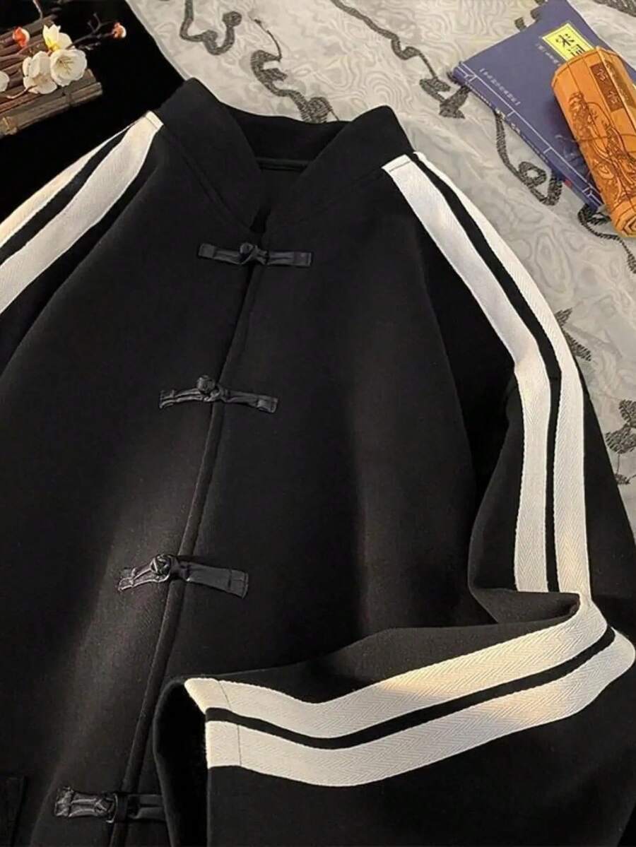 Men Jackets And Coats - 黑色 - 查看 1