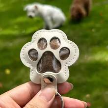 1 Stück Haustier-Haar-Sammel-Schlüsselanhänger, Katzen-/Hunde-Haar-Aufbewahrungstasche, Haustier-Haar-Sammel-Anhänger, beste Wahl zum Gedenken an Katzen und Hunde, Haustierzubehör, Haustier-Gedenken, Weihnachtsgeschenk - Verschiedenfarbig - Übersicht 7