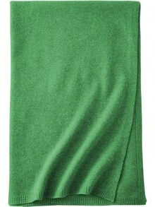 Soft Cashmere Blend Wrap Chic Scarf Women Travel Large 87x28 - 森林綠 - 查看 3