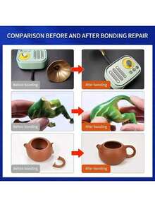 20g Super Clear Glue, Waterproof Multi-Purpose Adhesive, Suitable For Nail Art, Plastic, Metal, Faux Leather, Rubber, Wood, Ceramic, Non-Yellowing, Versatile For Tire And Home Repair