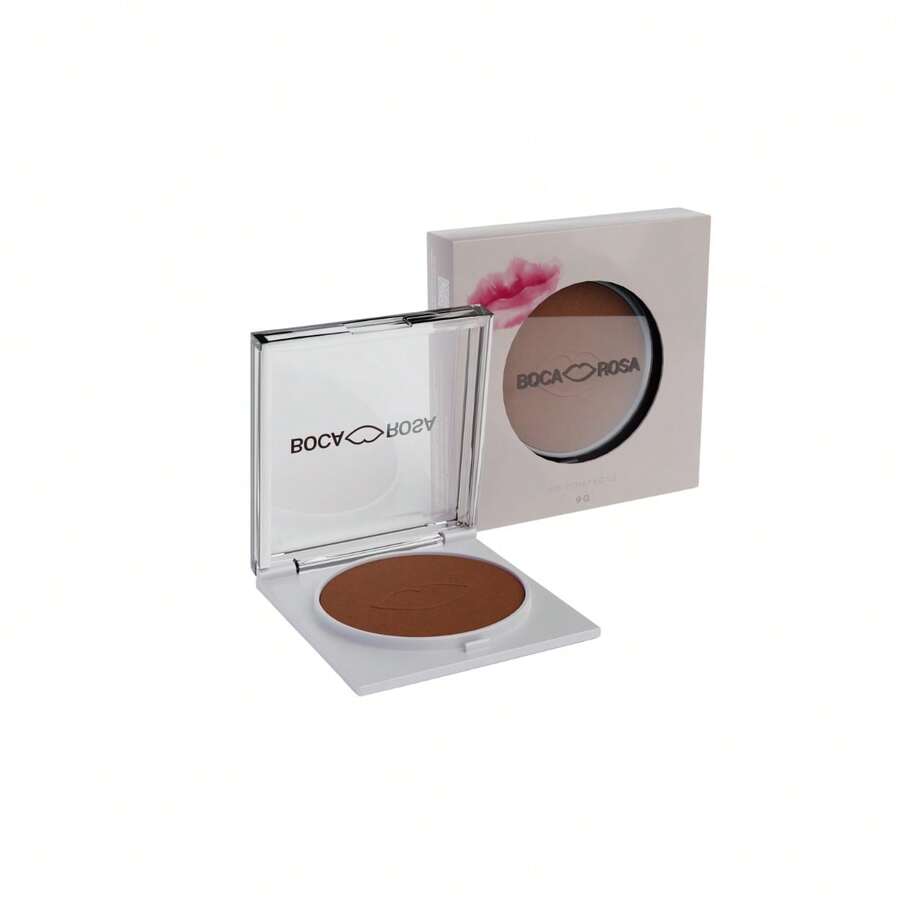 Boca Rosa Compact Powder With Ultra-Fine Matte Color, Light, Natural Finish - BR07 - Xem 1