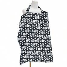 1 Stück universell passende Stillabdeckung, Stillschal aus weichem, atmungsaktivem Material mit verstellbarem Halteband, tragbar und leicht, bietet Privatsphäre