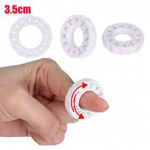 1 件 3.5-6 厘米全新 3D 打印旋转球玩具 O 形陀螺仪重力旋转缓解焦虑减压酷玩具树脂材料