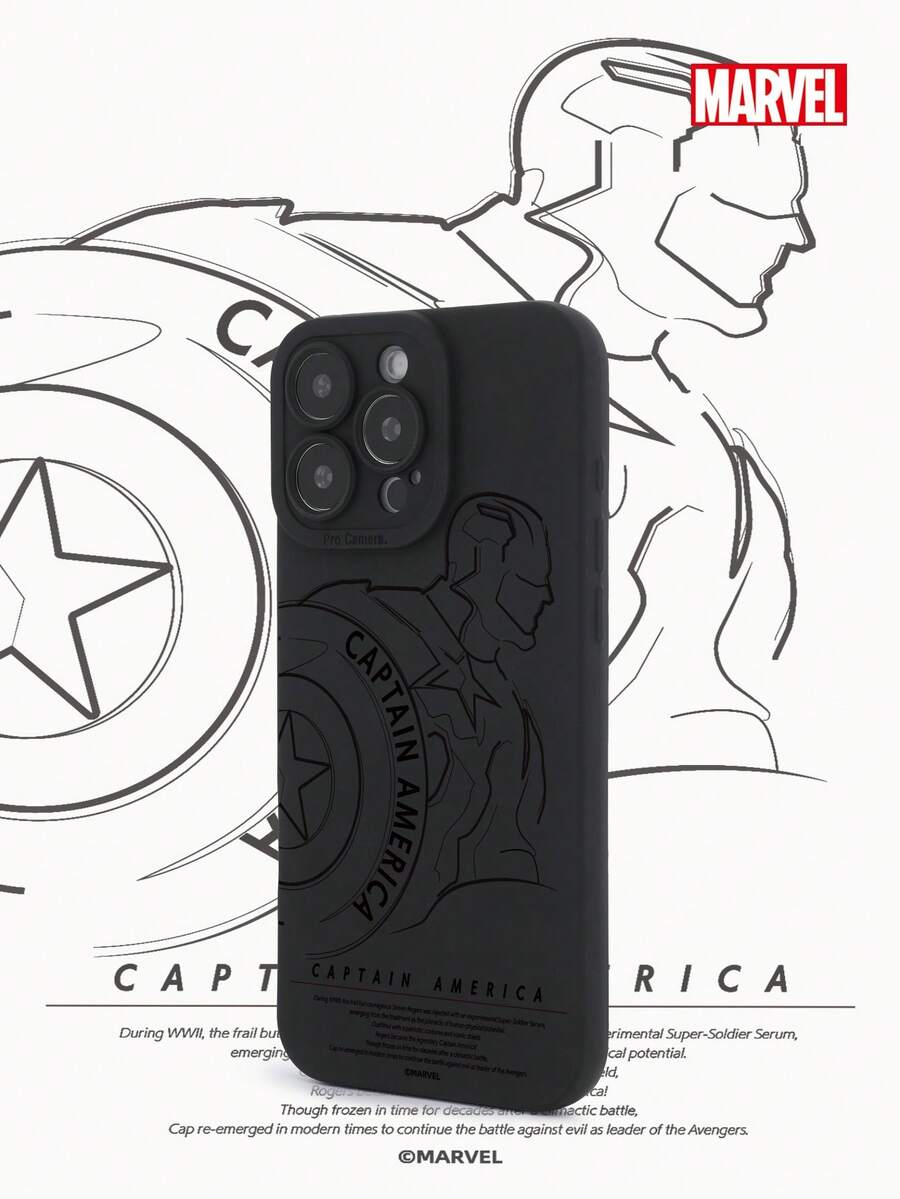 Marvel Funda de teléfono oficial con diseño de Marvel, antideslizante, a prueba de caídas, resistente a golpes y arañazos, compatible con iPhone 17, 17 Pro, 17 Pro Max, 11, 12, 13, 14, 15, 16 Pro, 16 Pro Max, 14 Plus, 15 Plus, 16 Plus, XR, XS Max