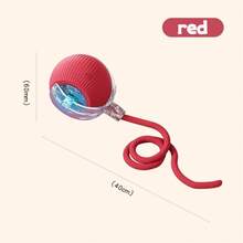 告别猫咪的无聊时光！智能电动滚球，内置智能感应，一触即动，仿佛拥有生命，吸引猫咪不停地扑上去、追逐玩耍。独特的重力设计，让玩具不规则滚动，模拟猎物的动态，充分激发猫咪的狩猎天性，让它每天都精力充沛。