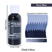 55ml/1.86oz 高濃度水性染料 30色，適用於珠寶鑄造、水磨石、水泥與石膏粉，鮮豔色彩手工藝與藝術創作，耐用水性著色墨水 - 彩色 - 查看 16