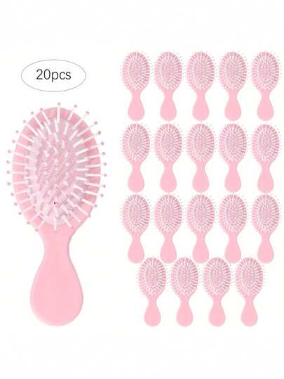 Conjunto de 5/10/20 pentes almofadados de ar em cores sólidas, portáteis e compactos, com função de massagem, unissex, ferramenta para cuidados com os cabelos, escova de massagem, pente charmoso, estilo minimalista, leve, material de alta qualidade, pente de mão, acessório de beleza, item essencial para viagens, cuidados com os cabelos femininos, escova de cabelo, escova para pentear para trás, escova modeladora, escova para cabelos cacheados, escova para contornos, pente de cabelo, escova para cabelo, conjunto de escovas de cabelo, pente para cabelo, pente para cachos, escova desembaraçadora, escova de cabelo feminina, cabelo, viagem, produtos para cabelo, ferramentas para cabelo, acessórios para cabelo, barbeiro, acessórios para barbeiro, barbearia, equipamentos de cabeleireiro