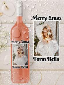 1-12 nhãn dán chai rượu vang tùy chỉnh - Thích hợp cho đám cưới, tiệc cô dâu, cặp đôi mới cưới, các sự kiện đặc biệt và tiệc lễ hội, nhãn dán chữ cá nhân hóa chống thấm nước, nhãn rượu sâm panh cho phù dâu, phù dâu. - trắng - Xem 5