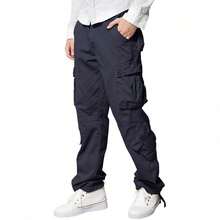 Men's  Cargo Pants - 6053灰藍色 - 查看 2