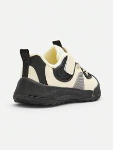 Balabala Zapatos de aprendizaje con forro de felpa para niños, primavera/otoño 2025, protección funcional para los pies de niños y niñas