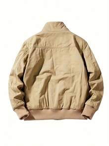 Men Winter Coats - Màu Khaki - Xem 3