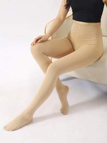 1 Pair Thick, High Elasticity, Minimalist Leggings