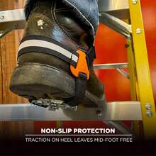 Dispositivo de Tracción de Hielo para el Talón Ergodyne 6315, Negro - Mediano/Grande - Ver 2