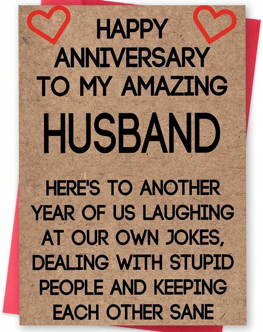 Romantic Fathers Day Gift For Husband Fiance, Funny Fathers Day Card From Wife, Funny Father's Day Gifts Idea For Men Him - ZW 372 - Xem 1