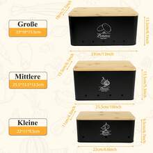 Kitchen Storage Set - สีดำ - ดู 2