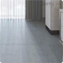 1 Peça - Piso Vinílico Adesivo Pietruzza - Padrão Pedra - 0,2m2 - Autocolante - 45,7 X 45,7 - 2mm Espessura - Cemento Bruciato - Visão 5